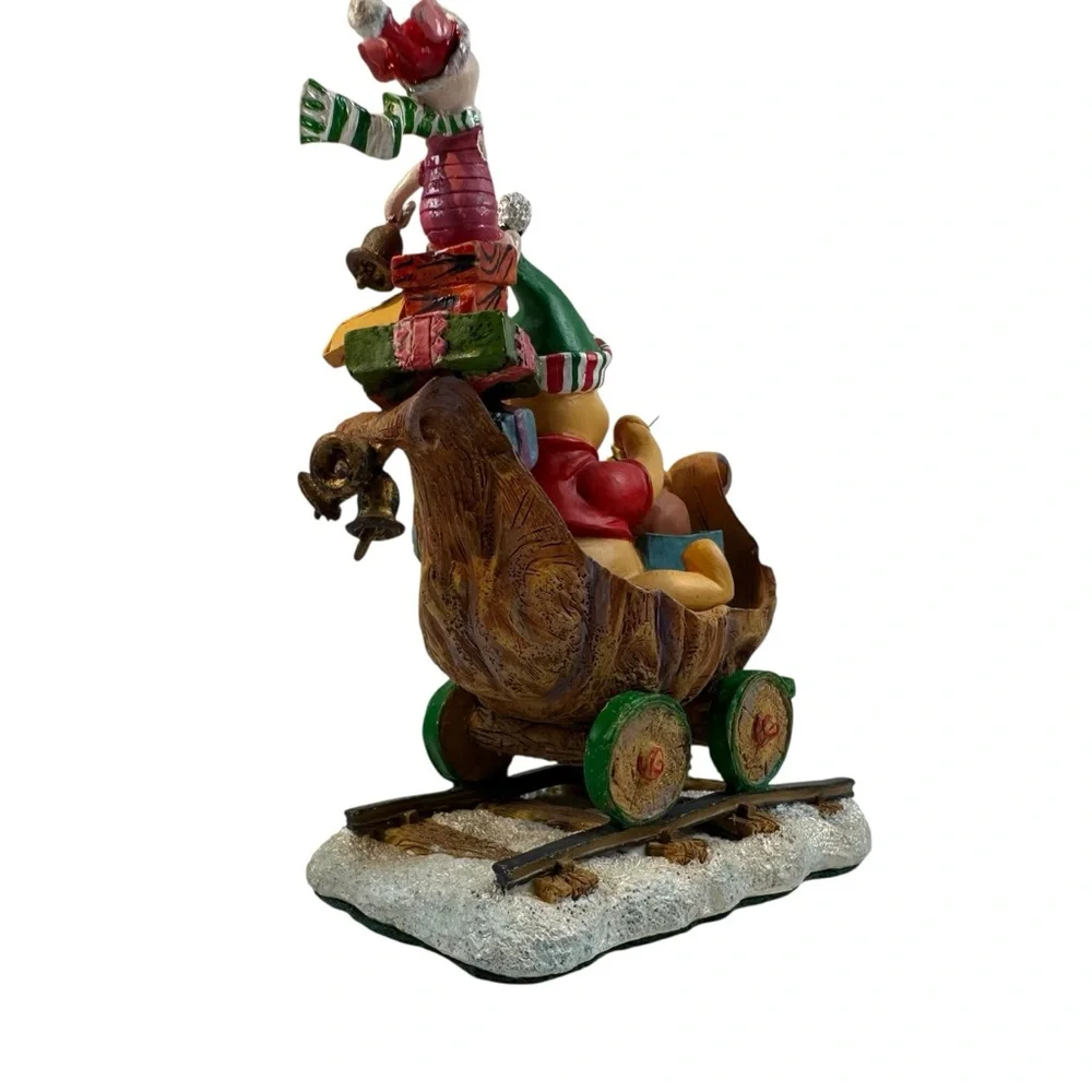 Disney TIgger Holiday Train Engine Danbury Mint Pooh Piglet Christmas READ - Picture 7 of 10